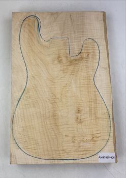Body Sycamore, 1-pc.flamed, Unique Piece #008